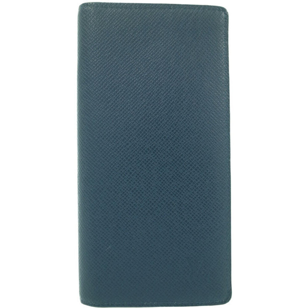 Louis Vuitton Taiga Portefeuille Brazza Bi fold Long Wallet